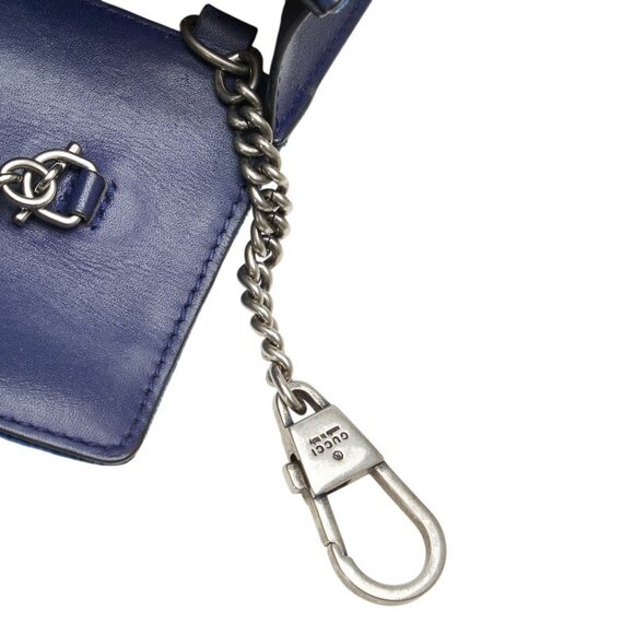 GUCCI Blue Shoulder Bag - Picture 10 of 11